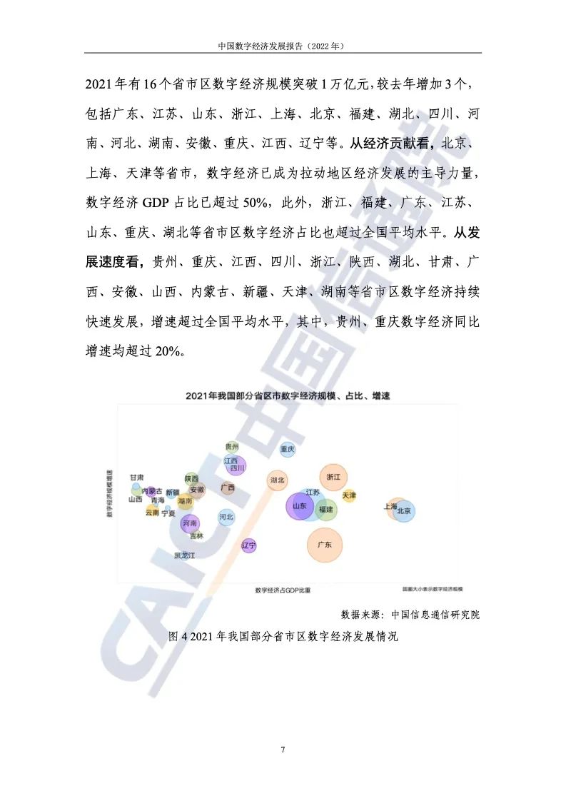 中国信通院：2022年中国数字经济发展报告