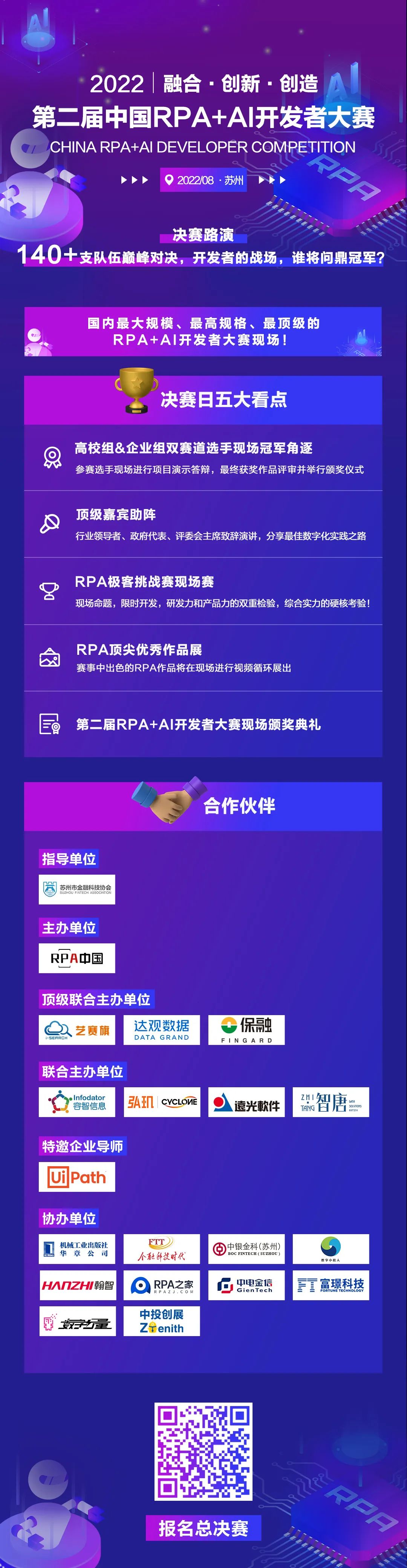 邀请函 | 「第二届中国RPA+AI开发者大赛」总决赛，共同见证冠军荣耀！